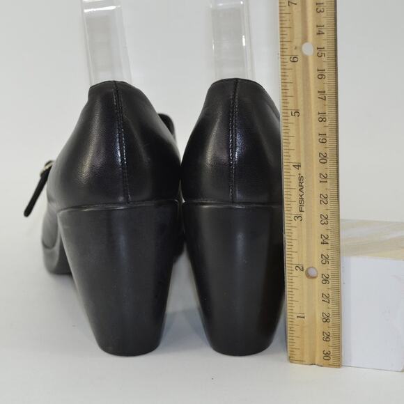 Dansko Tara Women Black Leather Mary Janes Sz 40 US 9.5 - 10 - Picture 5 of 13